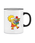 Puodelis Simpsonai Liza Puodelis Simpsonai Liza